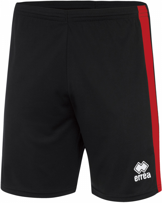 Errea - Bolton Shorts - Black & red