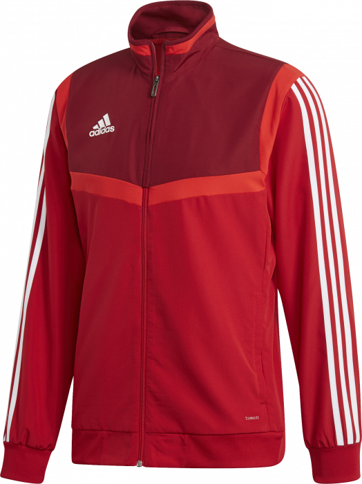 Adidas tiro 19 presentation jacket › Red \u0026 white (d95933) › 6 Colors ›  Hoodies \u0026 sweatshirts by Adidas