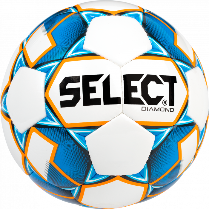 Select - Diamond Football - Vit & blue
