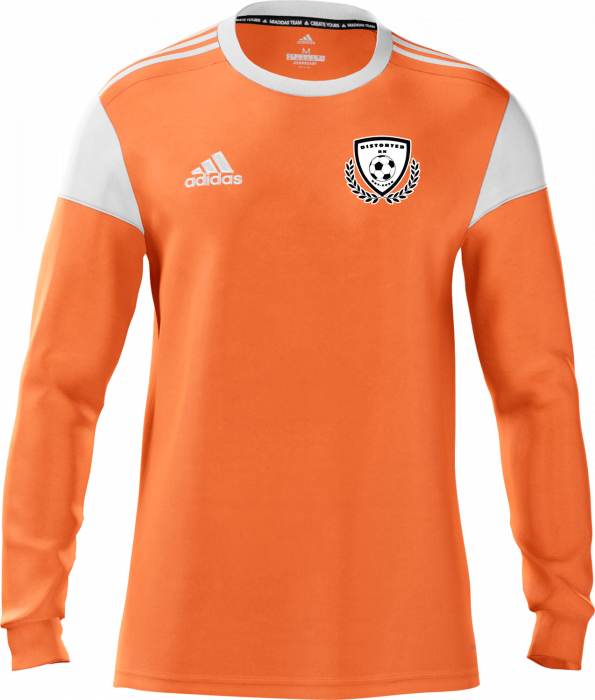 Adidas - Distorted Goalkeeper Jersey - Mild Orange & weiß