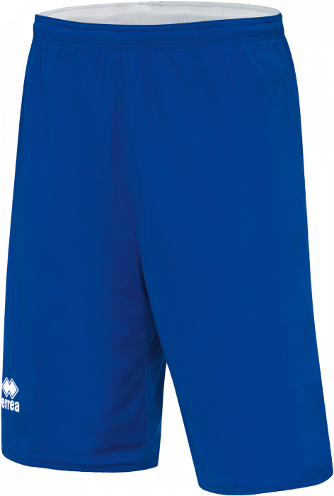 Errea - Chicago Double Basketball Shorts - Blue & white