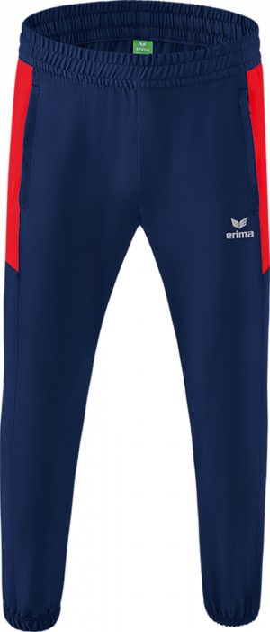 Erima - Team Presentation Pants - New Navy & red