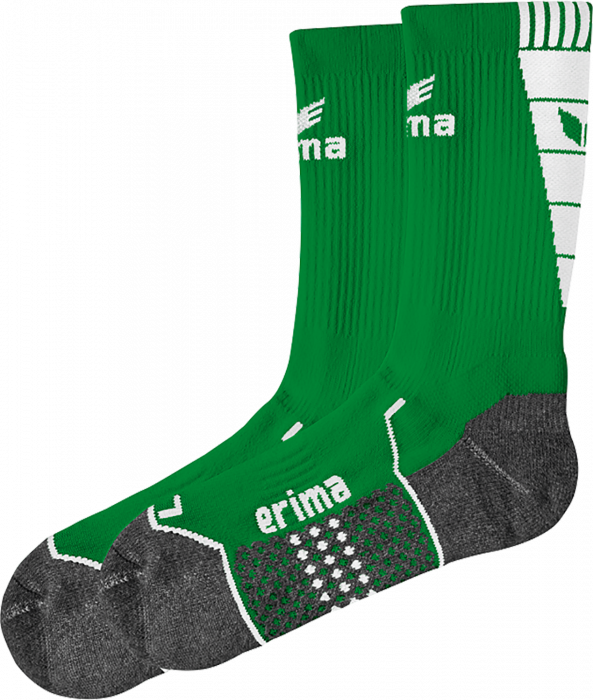 Erima - Training Socks - Emerald & vit