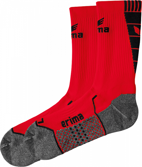 Erima - Training Socks - Red & black