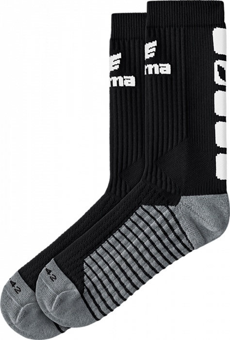 Erima Classic 5-C Socks › Black & white (2181918) › Colors