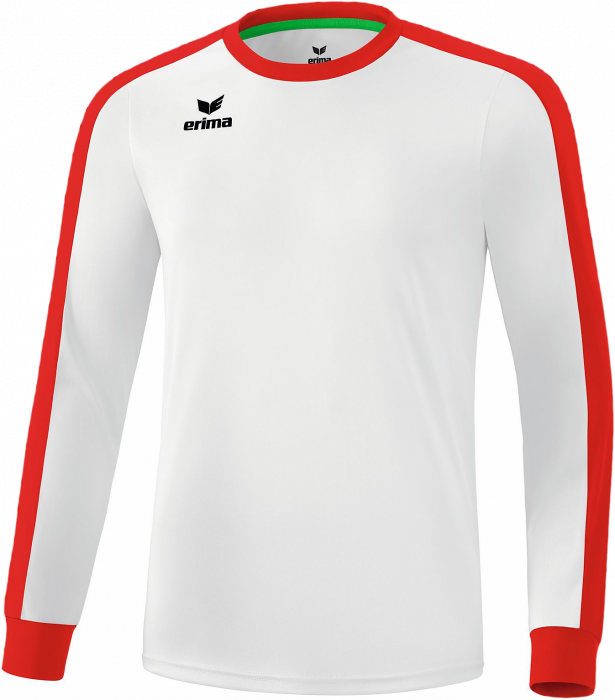 vergiftigen wetenschappelijk trommel Erima Retro Star longsleeve jersey › White & ruby red (3142111) › 10 Colors  › Clothing by Erima › Futsal