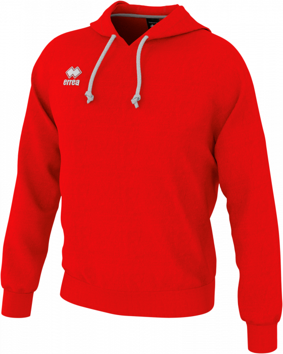 Errea - Warren 3.0 Sweatshirt - Rot & weiß