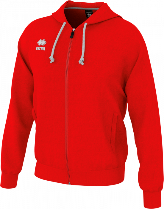 Errea - Wire 3.0 Sweatshirt - Czerwony & biały