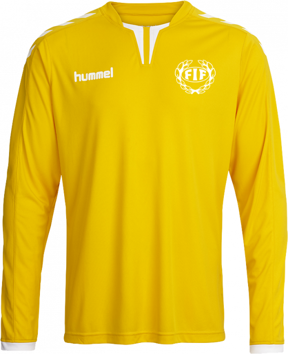 Hummel - Fh Goalkeeper Jersey - Sports Yellow & bianco