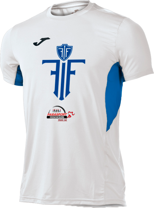 Joma - Fif T-Shirt Parasport (Unisex) - Weiß & königsblau