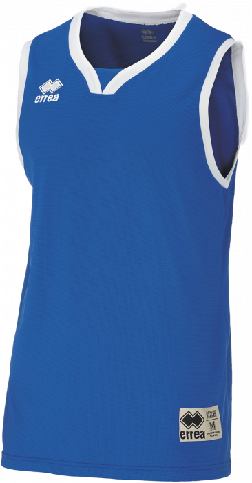 Errea - California Basketball T-Shirt - Azul & blanco