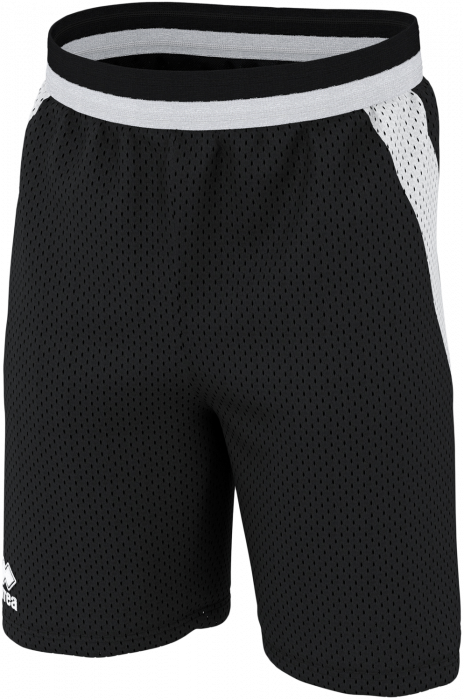 Errea - Allen Basketball Shorts - Black & grey white