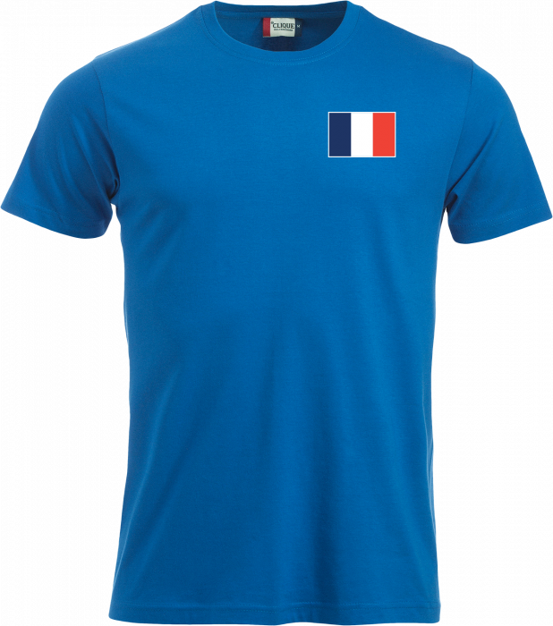 Clique - Lande T-Shirt - Frankrig - Blå