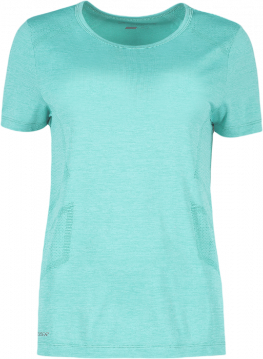 Placeret cylinder legering Geyser Sømløs T-Shirt Dame › Mint Melange (G11020) › 7 Farver › Tøj › Fritid