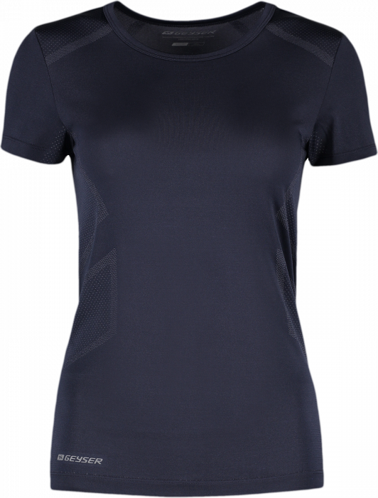 Geyser - Sømløs T-Shirt Dame - Navy