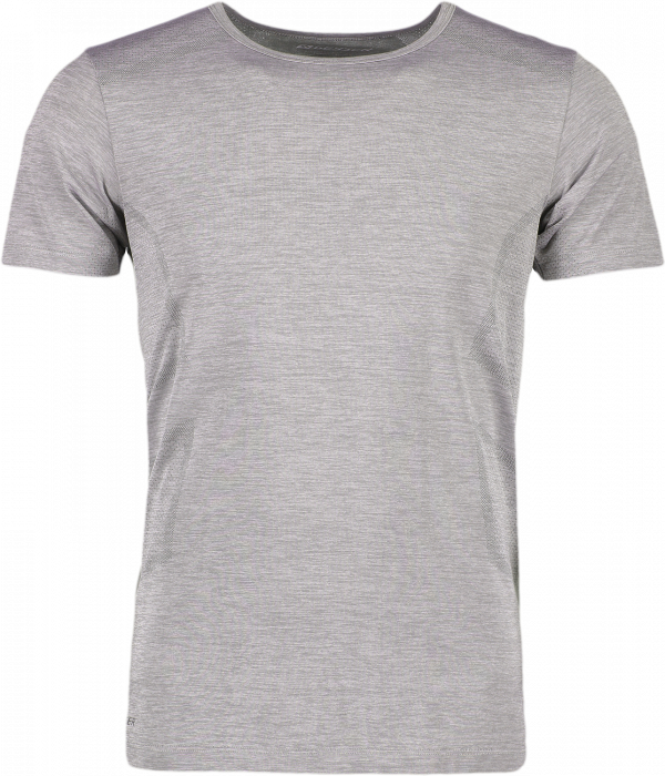 Geyser - Sømløs T-Shirt Herre - Grå Melange
