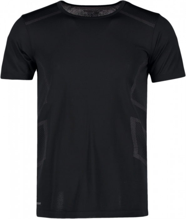 Geyser - Man Seamless S/s T-Shirt - Negro