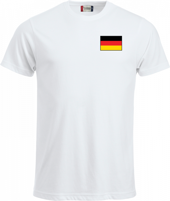 Clique - Lande T-Shirt - Tyskland - Hvid
