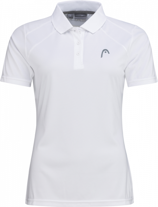 Head - Club 22 Tech Polo Shirt Women - White