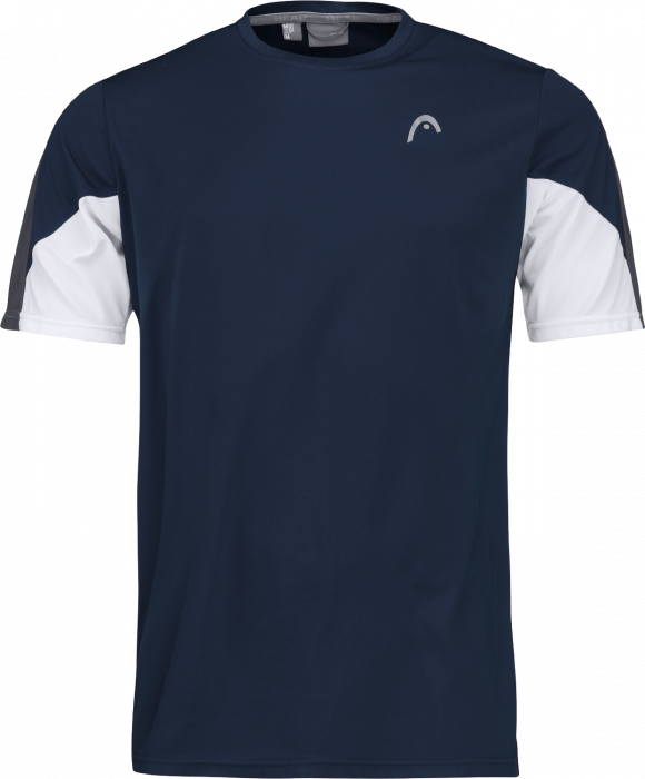 Head - Club 22 Tech T-Shirt - Dark Blue & white