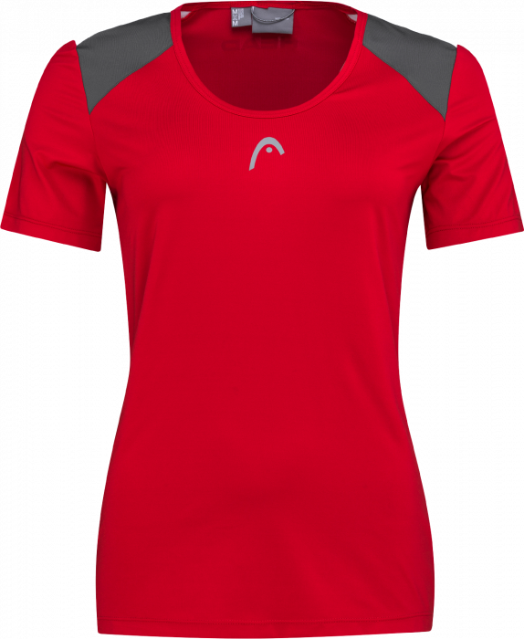 Head - Club 22 Tech T-Shirt Women - Red & white