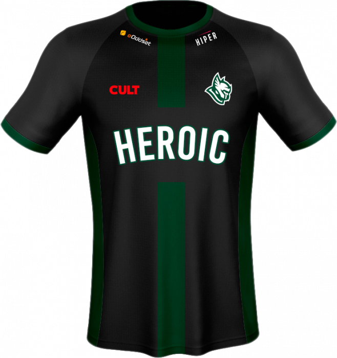 Heroic - Game Jersey - Noir & vert