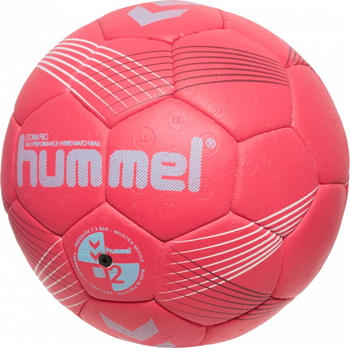 3 Storm (212547) › Handball Hummel Red › & Pro blue Colors