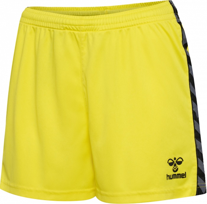 Hummel - Authentic Shorts Dame - Blazing Yellow