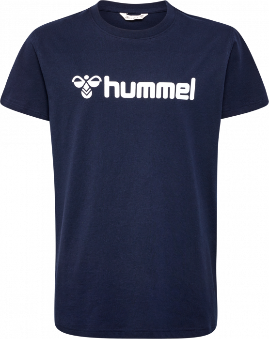 Hummel - Go 2.0 Logo T-Shirt Børn - Marine