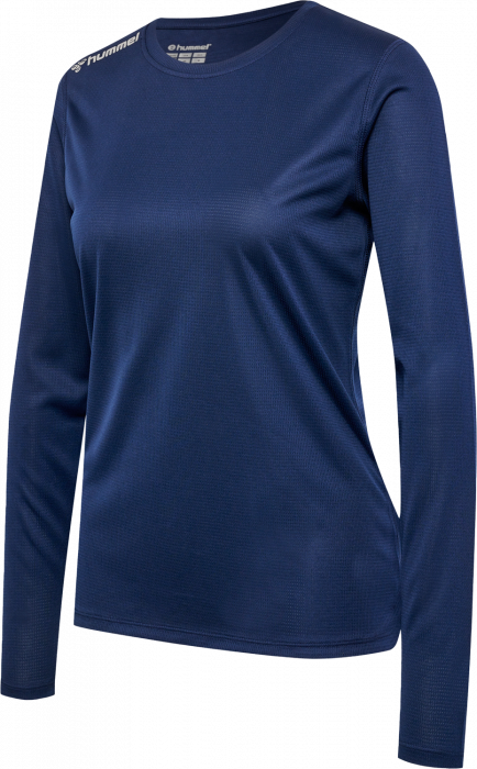 Hummel - Run Langærmet T-Shirt Dame - Black Iris