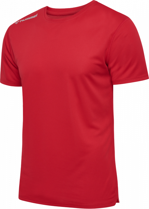 Hummel - Run T-Shirt - Tango Red