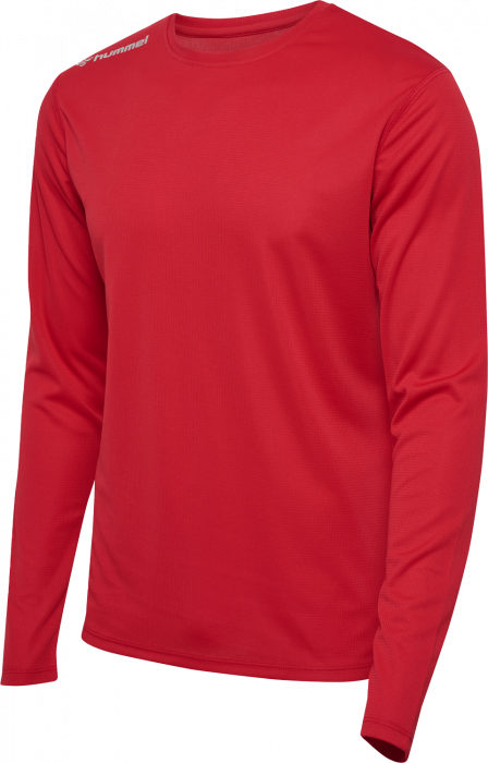 Hummel - Run Langærmet T-Shirt - Tango red