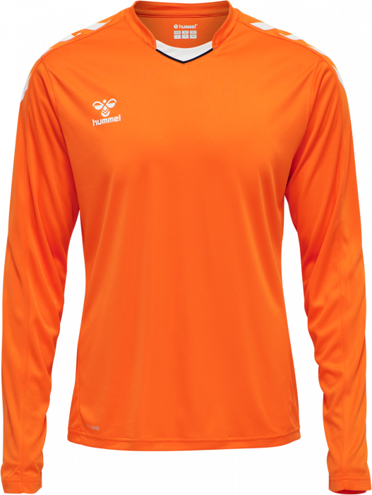sporadisk Måge udsagnsord Hummel Core Xk Langærmet T-Shirt › Orange & hvid (211461) › 10 Farver
