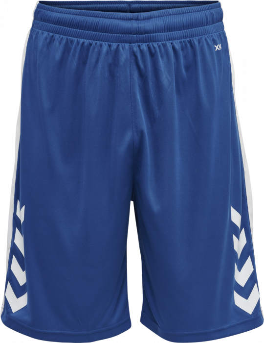 Hummel - Core Xk Basketball Shorts - True Blue & hvid