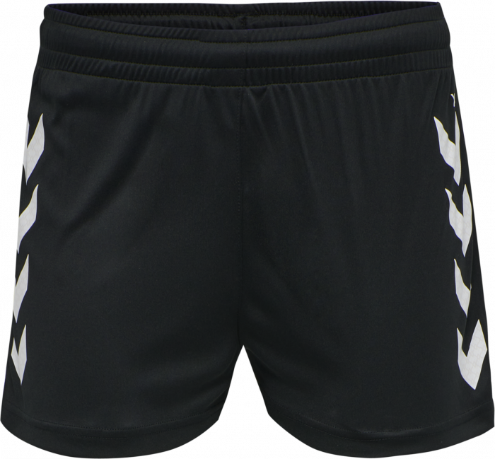 Hummel XK Poly shorts women › Black & white (211468) › 8