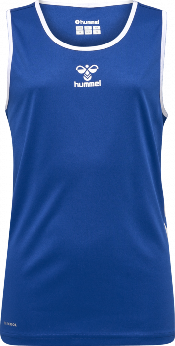 Hummel - Core Xk Basketballtrøje Jr - True Blue & hvid