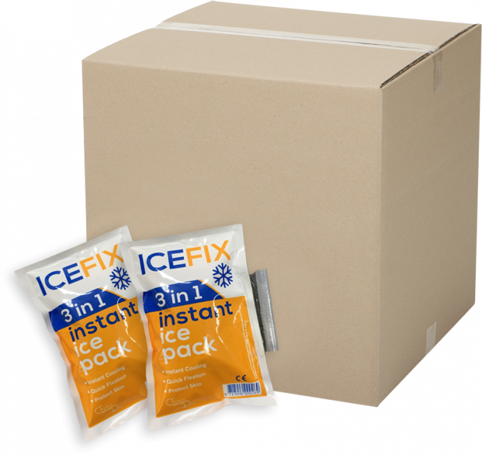 SportDoc - Icefix Icepack 24 Stk - Jaune & bleu