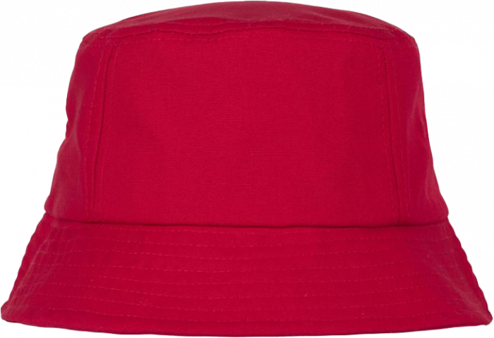 ID - Classic Bucket Hat - Czerwony