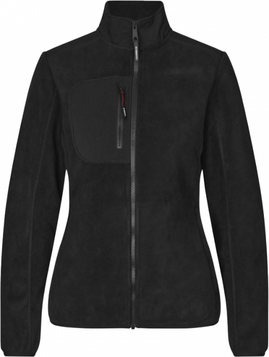 ID - Fleece Jacket Women - Czarny