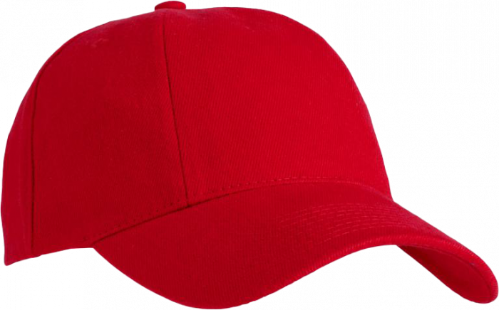 ID - Bomulds Cap - Rød