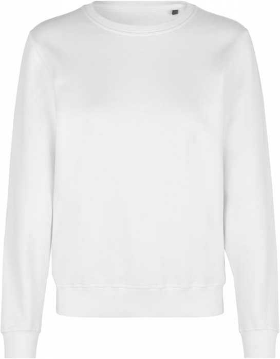 ID - Organic Cotton Sweatshirt Women - Branco
