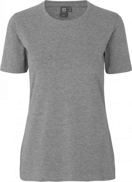 ID - Stretch T-Shirt Dame - Grå Melange