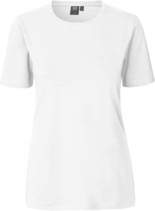 ID - Stretch T-Shirt Women - Blanco