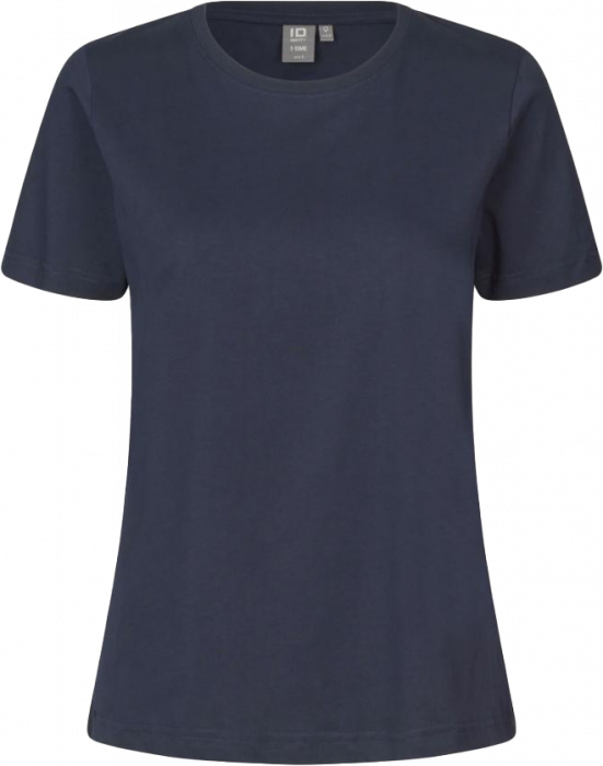 ID - Cotton T-Time T-Shirt Dame - Navy