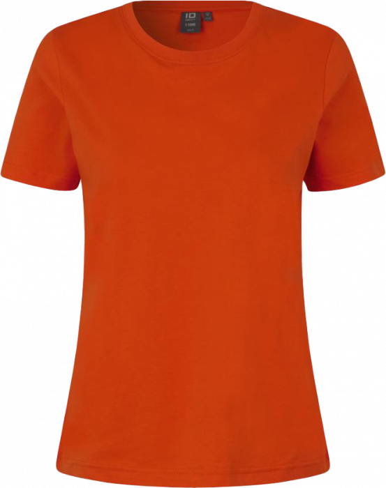 ID - Cotton T-Time T-Shirt Dame - Orange