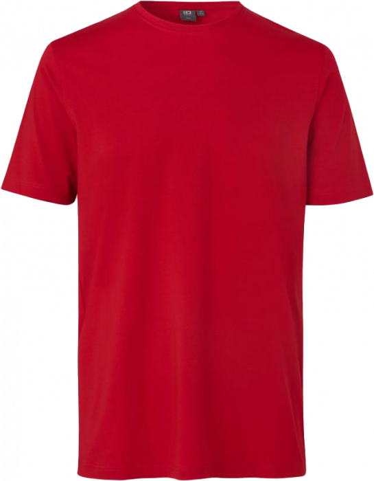 ID - Stretch T-Shirt Men - Vermelho