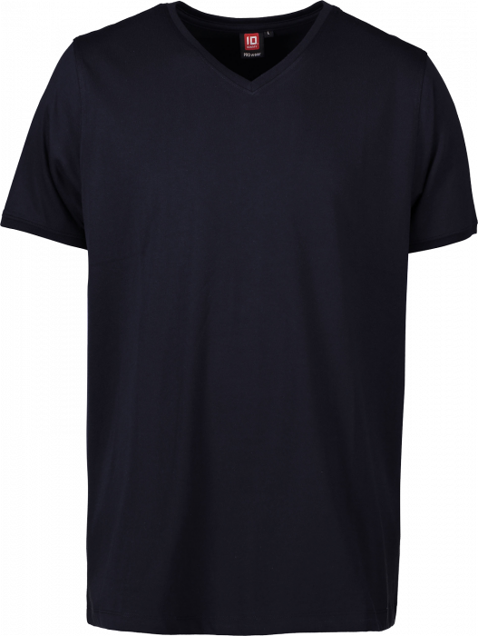 ID - Pro Wear Care T-Shirt V-Hals - Navy