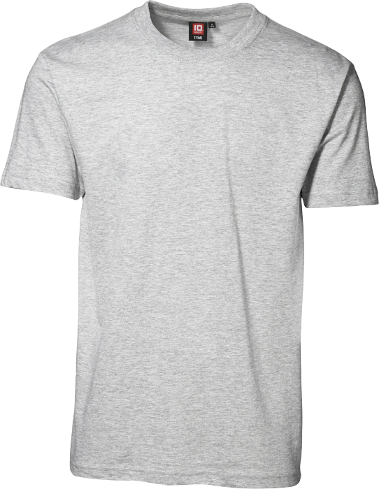 ID - Cotton T-Time T-Shirt Ks - Snow Melange