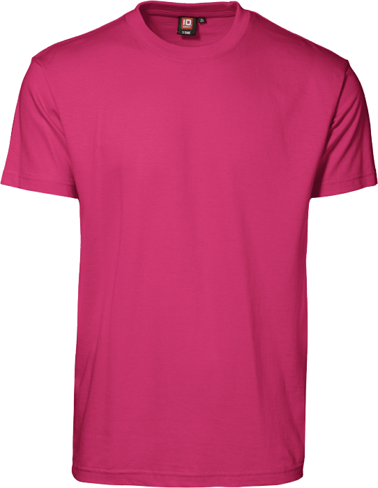 ID - Cotton T-Time T-Shirt Ks - Pink