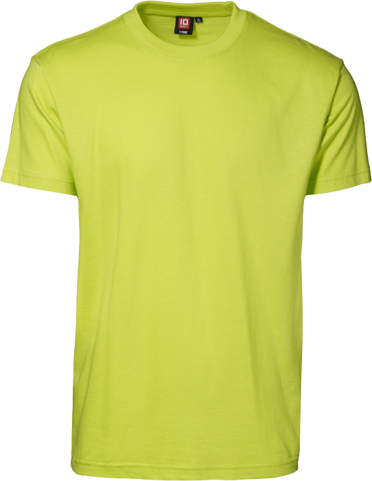 ID - Bomulds T-Time T-Shirt Børn - Lime